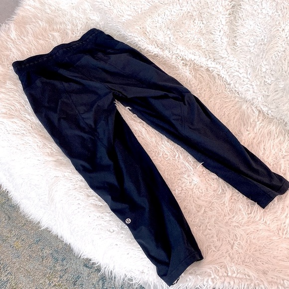 lululemon Dance Studio Mid Rise Cropped Pants Navy - Picture 5 of 7